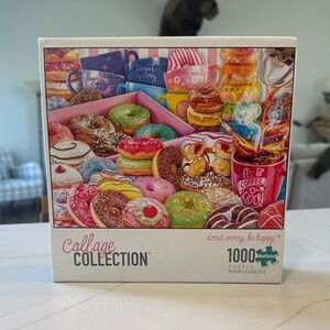 “Don’t Worry, Be Happy” Buffalo Collage Collection 1000 Piece Puzzle